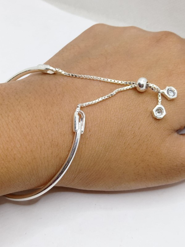 Pure silver 925 bracelet b = 9